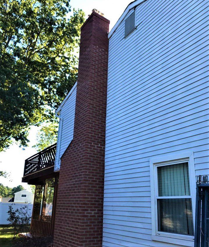 Chimney top rebuild
