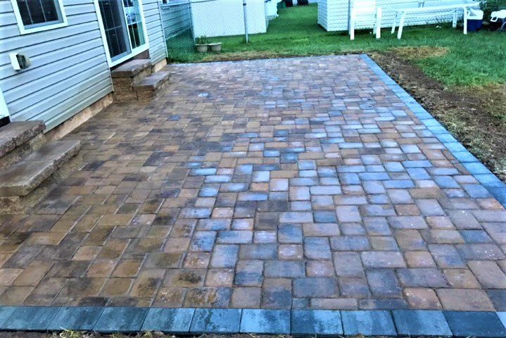 patio masonry design